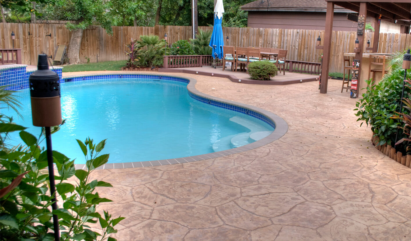 Concrete Pool Deck Installation